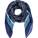MARTA DU CHATEAU Marta du Chateau dame tørklæde MdcJuline FA-Scarf Scarf Blue11155-4