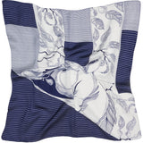 MARTA DU CHATEAU Marta du Chateau dame tørklæde MdcJuline FA-Scarf Scarf Blue31321-2