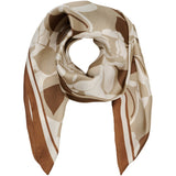 MARTA DU CHATEAU Marta du Chateau dame tørklæde MdcJuline FA-Scarf Scarf Brown31324-1