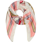 MARTA DU CHATEAU Marta du Chateau dame tørklæde MdcJuline FA-Scarf Scarf Rosa31218
