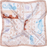 MARTA DU CHATEAU Marta du Chateau dame tørklæde MdcJuline FA-Scarf Scarf Taupe11114