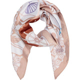 MARTA DU CHATEAU Marta du Chateau dame tørklæde MdcJuline FA-Scarf Scarf Taupe11114