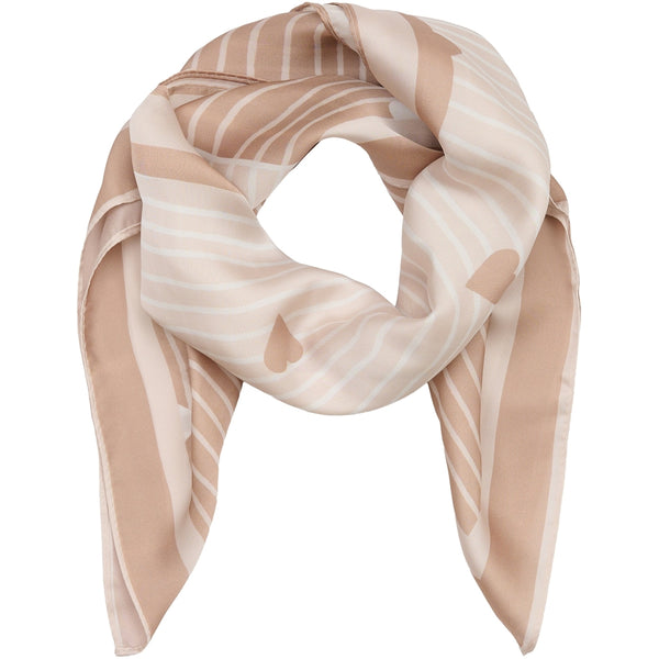 MARTA DU CHATEAU Marta du Chateau dame tørklæde MdcJuline FA1-Scarf Scarf Taupe181