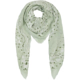 MARTA DU CHATEAU Marta du Chateau dame tørklæde MdcLeah FA37258 Scarf Light Green