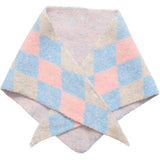 MARTA DU CHATEAU Marta du Chateau dame tørklæde MdcMaxi BA-3512 Scarf Light Blue/Pink