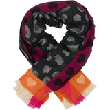 MARTA DU CHATEAU Marta du Chateau dame tørklæde MdcSoraka BA-1499 Scarf Black