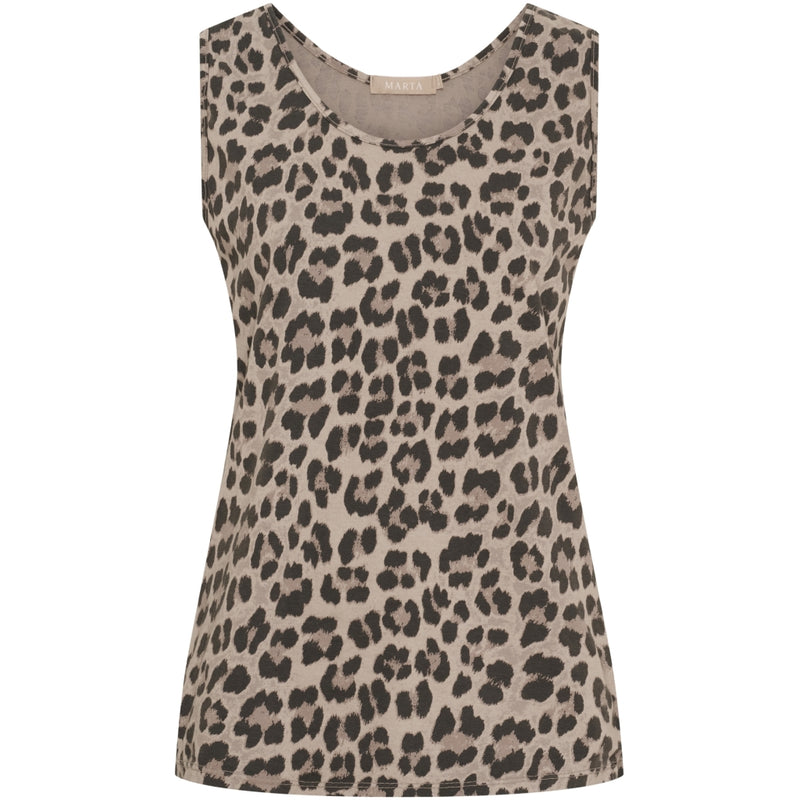 MARTA DU CHATEAU Marta du Chateau dame top MdcAngeline 2499 Top Beige camo