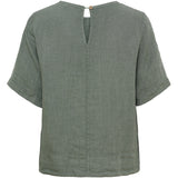 MARTA DU CHATEAU Marta du Chateau dame top MdcCeyla TC268010 Top Militare