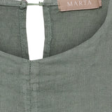 MARTA DU CHATEAU Marta du Chateau dame top MdcCeyla TC268010 Top Militare