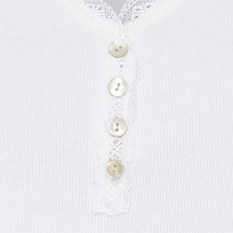 MARTA DU CHATEAU Marta du Chateau dame top MdcGaia 22528 Top White