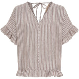 MARTA DU CHATEAU Marta du Chateau dame top MdcMatilda 8464 Top Moro