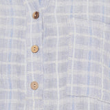 MARTA DU CHATEAU Marta du Chateau dame top MdcNatalia 7227 Shirt Celeste3