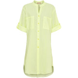 MARTA DU CHATEAU Marta du Chateau dame tunika MdcTine 1665-25 Tunica Strong Yellow Stripe