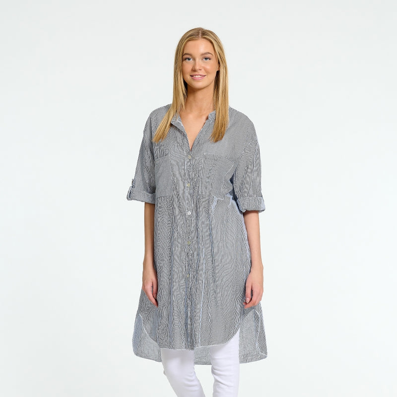 MARTA DU CHATEAU Marta du Chateau dame tunika MdcTine 1665-25 Tunica White/Blue