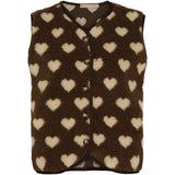 MARTA DU CHATEAU Marta du Chateau dame vest MdcDahlia 25710 Vest Moro/Camello