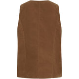 MARTA DU CHATEAU Marta du Chateau dame vest MdcHortense 86188 Vest DarkCamel4741