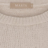 MARTA DU CHATEAU Marta du Chateau dame vest MdcIlse 5313 Vest Beige