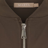 MARTA DU CHATEAU Marta du Chateau dame vest MdcJannie 58876M Vest Coffee