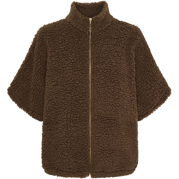 MARTA DU CHATEAU Marta du Chateau dame vest MdcJohanna 25701 Vest MarroneLegno7