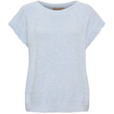 MARTA DU CHATEAU Marta du Chateau dame vest MdcLaya 8039 Knit Vest Sky Blue