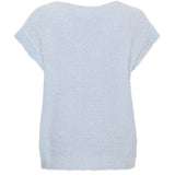 MARTA DU CHATEAU Marta du Chateau dame vest MdcLaya 8039 Knit Vest Sky Blue