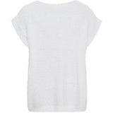 MARTA DU CHATEAU Marta du Chateau dame vest MdcLaya 8039 Knit Vest White