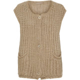 MARTA DU CHATEAU Marta du Chateau dame vest MdcRuby 9567 Vest Beige9546