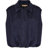 MARTA DU CHATEAU Marta du Chateau dame vest MdcSasha 7919 Vest Navy