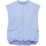 MARTA DU CHATEAU Marta du Chateau dame vest MdcTyra 55009M Vest Sky