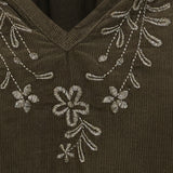 MARTA DU CHATEAU Marta du chateau Dame Bluse MdcJuniper 8529 Blouse Moro