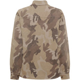 MARTA DU CHATEAU Marta du chateau Dame Jakke MdcMoonstone 68831 Jacket Beige camo