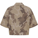 MARTA DU CHATEAU Marta du chateau Dame Jakke MdcQuartz 68815M Jacket Beige camo