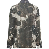 MARTA DU CHATEAU Marta du chateau Dame Skjorte MDCLAKE 7861 Shirt Grey
