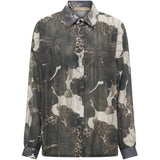 MARTA DU CHATEAU Marta du chateau Dame Skjorte MDCLAKE 7861 Shirt Grey