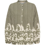 MARTA DU CHATEAU Marta du chateau Dame Skjorte MdcSequoia 8597 Shirt Military4602tpe