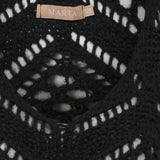 MARTA DU CHATEAU Marta du chateau Dame Strik MdcNieve 65033 Knit Black