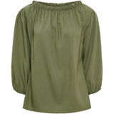 MARTA DU CHATEAU Marta du chateau dame bluse MdcJuniper Blouse Military