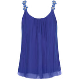 MARTA DU CHATEAU Marta du chateau dame top 61321 Top Royal Blue