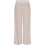 MARTA DU CHATEAU Marta Du Chateau dame bukser MdcAnette Pant Panna Old Rose 2017 Stripe