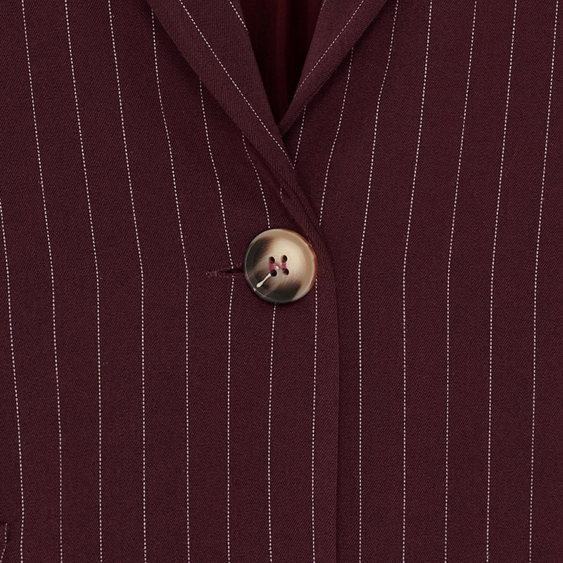 MARTA DU CHATEAU MdcDamiana Blazer Blazer Bordeaux
