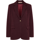 MARTA DU CHATEAU MdcDamiana Blazer Blazer Bordeaux