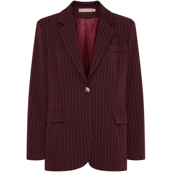 MARTA DU CHATEAU MdcDamiana Blazer Blazer Bordeaux