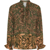MARTA DU CHATEAU Marta du Chateau dame bluse MdcJoceline 5891 Shirt Military5684tpk