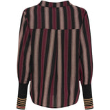 MARTA DU CHATEAU Marta du Chateau dame skjorte MdcPeyton 25161 Shirt Black/Bordeaux1