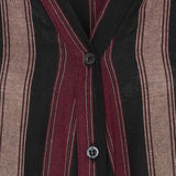 MARTA DU CHATEAU Marta du Chateau dame skjorte MdcPeyton 25161 Shirt Black/Bordeaux1