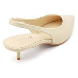 SHOES Milly dame stiletter 9795 Shoes Yellow