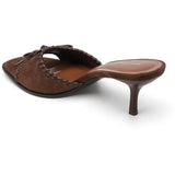 SHOES Milton dame stiletter 1519 Shoes Brown