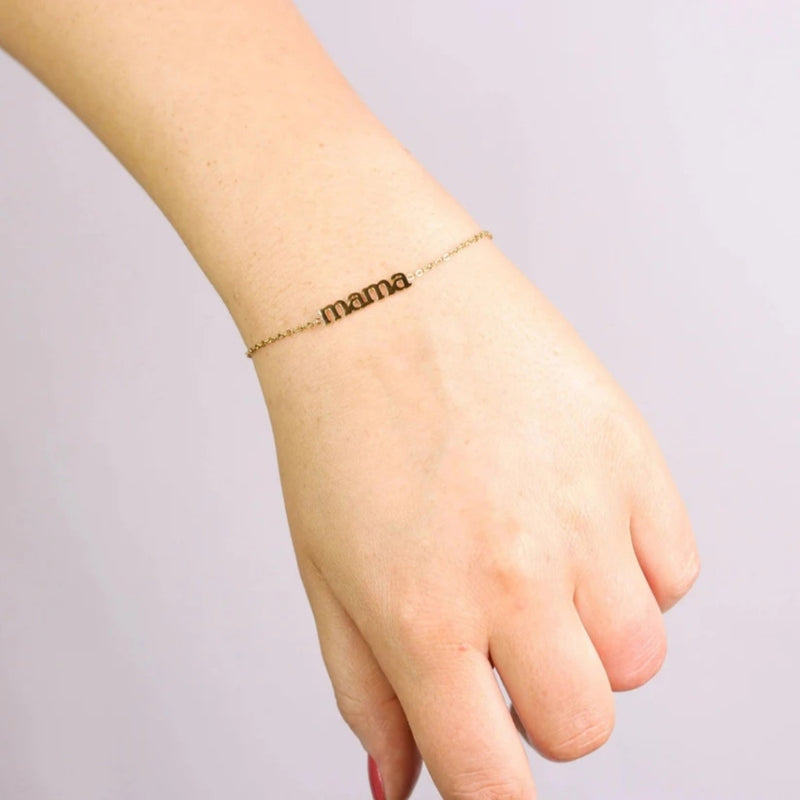 muun STUDIOS Muun studios Mama Armbånd 18k Guldbelagt A030 Jewelry Guld