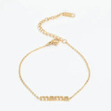 muun STUDIOS Muun studios Mama Armbånd 18k Guldbelagt A030 Jewelry Guld