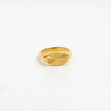 muun STUDIOS Muun studios Sun Signet Oval Ring 18K Guldbelagt R025 Jewelry Guld